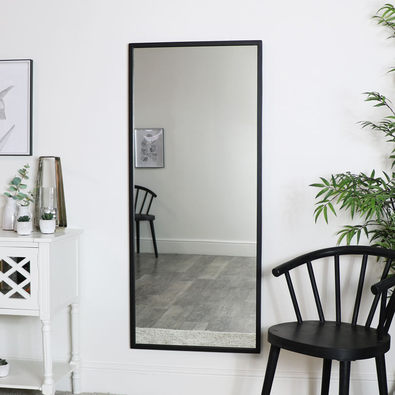 Large rectangle outlet wall mirror